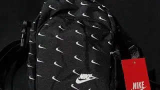 Сумка Nike heritage swoosh чёрная