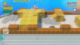 Super Mario 3D World - 1-1 Super Bell Hill Speedrun in 043