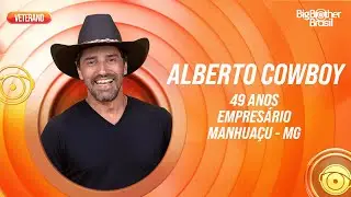 BBB 26: Conhe&ccedil;a Alberto Cowboy, um dos Veteranos confirmados! | BBB 26 | TV Globo