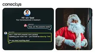 Tysa Saves Christmas - Conversational AI Demo | Conectys | Global Outsourcing