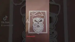 Skull Santa Claus 3D Printing