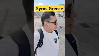 Greek Residence Permit. A Trip to Syros Island #crete