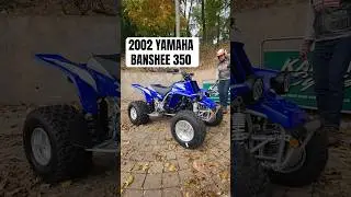 YAMAHA BANSHEE 350 2002 ГОДА В БЕЗУПРЕЧНОМ СОСТОЯНИИ! ПОЛНОЕ ВИДЕО НА YOUTUBE БУДЕТ В ПРЯМОМ ЭТОЙ...