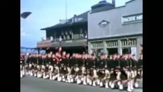 1939 Royal Visit to Vancouver - a colour home movie