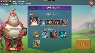 Lords Mobile F2P - Limited Challenge: Barbaric Journey - stage 5 Eye to Eye (2021)