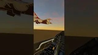 Thunderbirds F-16 VR game