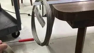 Magnetic Permeability of 316 Stainless Steel 1/8&rdquo; Aircraft Cable