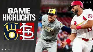 Brewers vs. Cardinals Game Highlights (8/21/24) | MLB Highlights