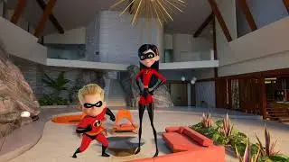 Elastigirl partying with crackheads #funny #theincredibles #elastigirl #crackheads