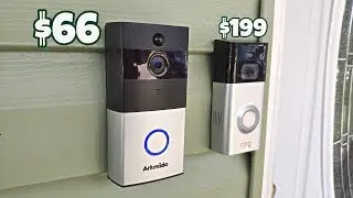 Arkmiido Doorbell [$66] - 720P - 3400mAh - PIR Motion - [Ring 2 Killer?]