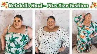 PLUS SIZE REBDOLLS HAUL #plussizedresses