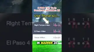 3 Pro Tips To NEVER Lose Again in Madden 26! 😱 #shorts