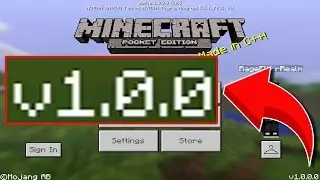 NEW MINECRAFT PE 1.0 BUILD 3 UPDATE!!!