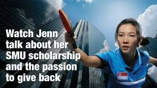SEA Games Gold Medallist Jenn talks about her SMU scholarship and the passion to give back