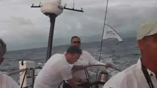 Transpac 2013 - Sailing Bodacious IV - Sunset North of Maui
