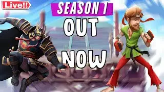 Season 1 Update Is Here! New Battlepass Showcase! (MultiVersus LIVE)