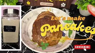 Let's make pancakes 🥞 and pancakes mix at home | easy and healthy pancakes 🥞 😋 