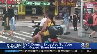 New York City Council To Vote On Moped Share Regulations