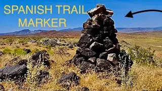 Spanish trail marker (#184) Warner valley Utah