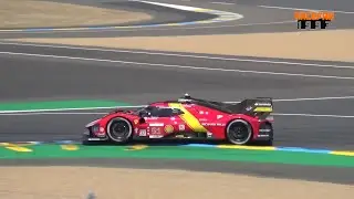 Ferrari 499P Hypercar pure Sound 24 Le Mans 2023 Victory