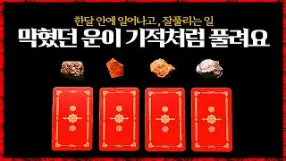 [타로]한달안에 일어나는 좋은일#타로의신