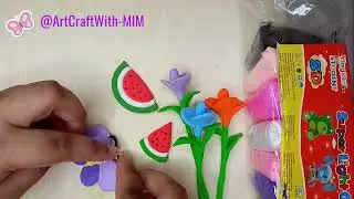 How to make butterfly with clay 🦋 | Super Clay Art | #diy #craft #butterfly #art #clayart