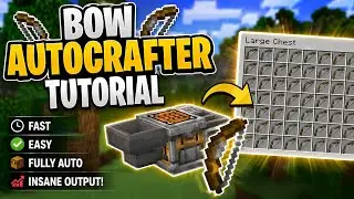 Bow AutoCrafter | 2040/h | Minecraft 1.21+