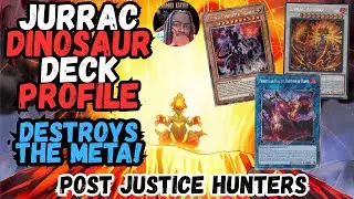 YU-GI-OH! JURRAC DINOSAUR DECK PROFILE POST JUHU