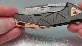Midgards Messer Bifur Titan Kupfer Damast Limited Edition Fox Knives Review | S&ouml;ldner Messerladen