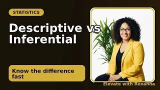 Descriptive vs Inferential Statistics (Clear Explanation for Beginners)