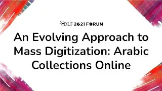 An Evolving Approach to Mass Digitization: Arabic Collections Online