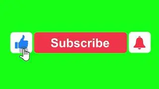TOP FREE GREEN SCREEN SUBSCRIBE BUTTON  || NO COPYRIGHT FOR 2020