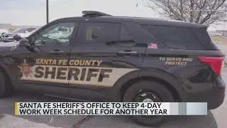 Santa Fe County Sheriff's Office extends pilot schedule program