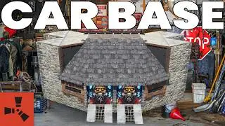 Лучшая база с гаражом для автомобилей (соло/дуо+) | Бункеры в Rust