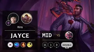 Jayce Mid vs Irelia - KR Master Patch 9.18