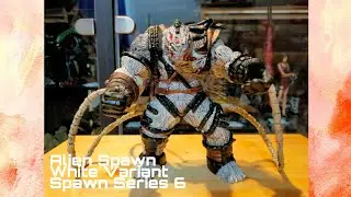 McFarlane Toys Spawn Series 6 - Alien Spawn White Variant [Action Figure Review]