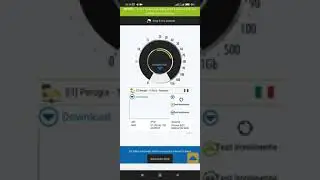 Speed Test nperf Iliad del 20/10/2021