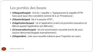 Context  Dependency Injection (CDI)