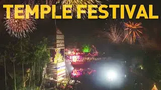 Huge Temple Festival in South India. Thousands of people gather to celebrate this ancient tradition