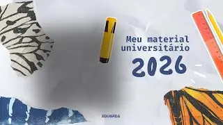 MOSTRANDO O MEU MATERIAL UNIVERSIT&Aacute;RIO DE 2026 PARA A FACULDADE DE FISIOTERAPIA. 