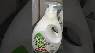 Ariel liquid detergent for Front load washing Machine 🤓🤓🤓#shortvideo
