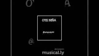Musical.ly-Oye ni&ntilde;a
