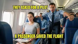 She Sat Quietly in Seat 8A Until the Pilot Collapsed at 30,000 Feet