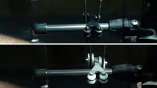 TAP-TiTAN CABLE SLIDE vs  PSE FACTORY CABLE SLIDE - High Frame Rate Video - Slow Motion