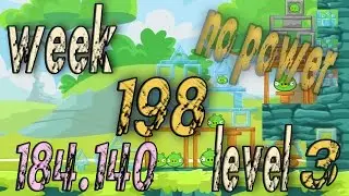 Angry Birds Friends Tournament Week 198  Level 3 | no power  HighScore ( 184.140 k )