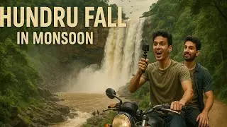 Hundru Fall in Monsoon full vlog