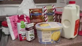 New trend: Homemade peppermint milkshakes