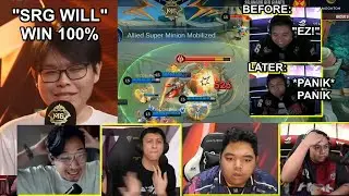STREAMERS REACT TO FALCON ESPORTS BEATING SRG IN M6 SWISS STAGE DAY 3 | DJY CURSE AGAIN!