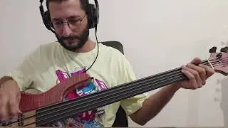 Testament - Into the Pit [Fretless Bass Cover]