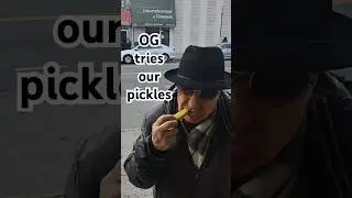 Another day, another gangster pickle review on 108 street. #pickles #nyc #love #russian #bukharian